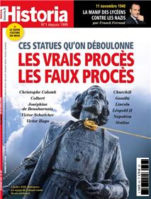 Historia mensuel N°887 - Ces statues qu´on déboulonne - novembre 2020