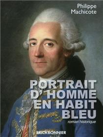 Portrait d´homme en habit bleu