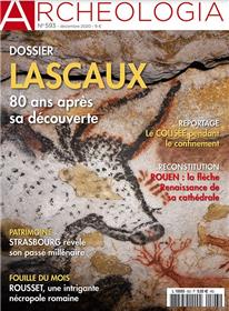 Archéologia n°593 - Lascaux, les 80 ans de la découverte - Décembre 2020