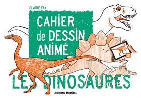 Cahier de Dessin Animé Les Dinosaures