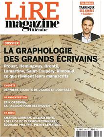 Lire Magazine Littéraire n°496 - Mai 2021 - La graphologie des grands écrivains