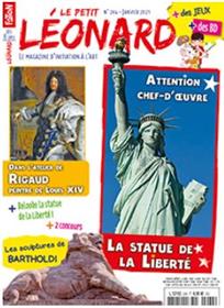 Le Petit Léonard n°264 - La statue de la Liberté - Janvier 2021