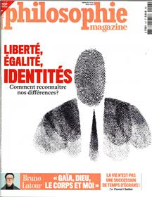 Philosophie magazine n°147 - Liberté,égalité,identités  Mars 2021