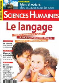 Sciences Humaines N°333 - Le langage - Février 2021