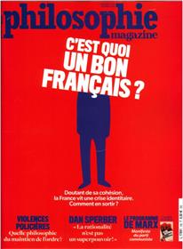 Philosophie Magazine N°156 : C´est quoi un bon français ? - Février 2022