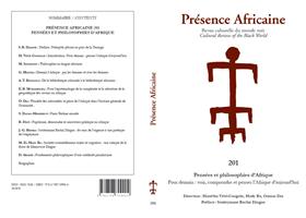 Présence Africaine n°201 : Pensées et philosophies d'Afrique - Janvier 2022