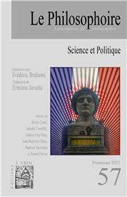 Le Philosophoire N°57 : Science et Politique - Printemps 2022