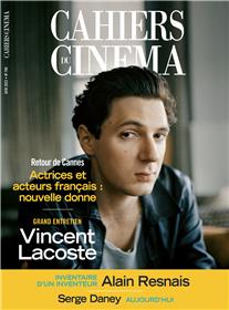 Cahiers du cinéma n°788 - Retour de Cannes / Vincent Lacoste - juin 2022