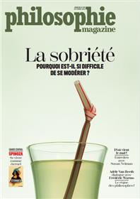Philosophie Magazine N°163 : La sobriété - oct 2022