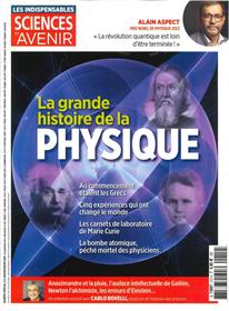 Sciences et Avenir HS n°212 :  La grand histoire de la physique Décembre Janvier 2023