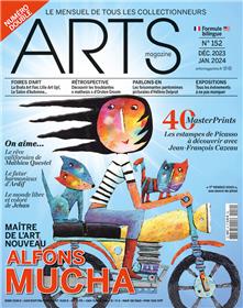 Arts Magazine n°152 : Alfons Mucha, maître de l'art nouveau - décembre 2023