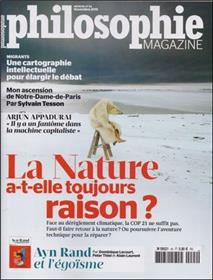 Philosophie Magazine N°94 La Nature A-T-Elle Toujours Raison ? Nov.2015