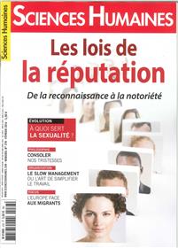 Sciences Humaines N°278 Les Lois De La Reputation Fevrier 2016