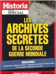 Historia N°33 Les Archives Secretes   Janvier/Fevrier 2017