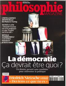 Philosophie Magazine N°104  La Democratie  Novembre 2016