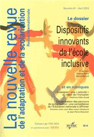 Revue Nras N°61 Dispositifs Innovants De L´Ecole Inclusive