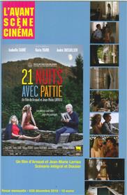 L´Avant-Scene Cinema N°638 21 Nuits Avec Pattie Decembre 2016