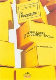 Le Sociographe N°44 Logement Social