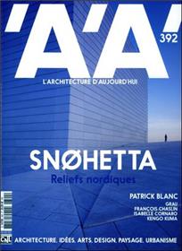 L´Architecture D´Aujourd´Hui N°392 - Snohetta Reliefs Nordiques
