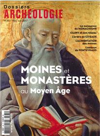 Dossier D´Archeologie N°381 Moines Et Monasteres  Mai 2017