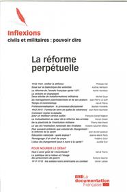 Inflexions N°21 La Reforme Perpetuelle Septembre 2012