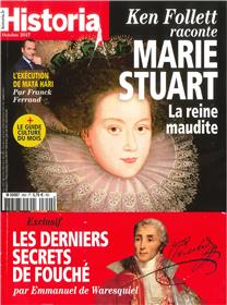 Historia Mensuel N°850 Marie Stuart Octobre 2017
