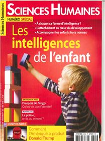 Sciences Humaines N°303 Les intelligences de l´enfant - mai  2018