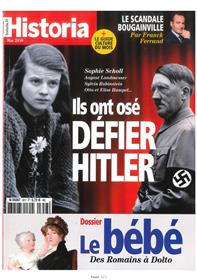 Historia mensuel  N°857 Ils ont osé défier Hitler - mai 2018