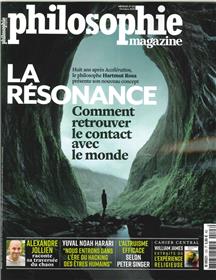 Philosophie Magazine N°123 La Résonance  - octobre 2018