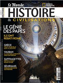 Histoire & Civilisations N°46 LE Génie des Papes  - janvier 2019